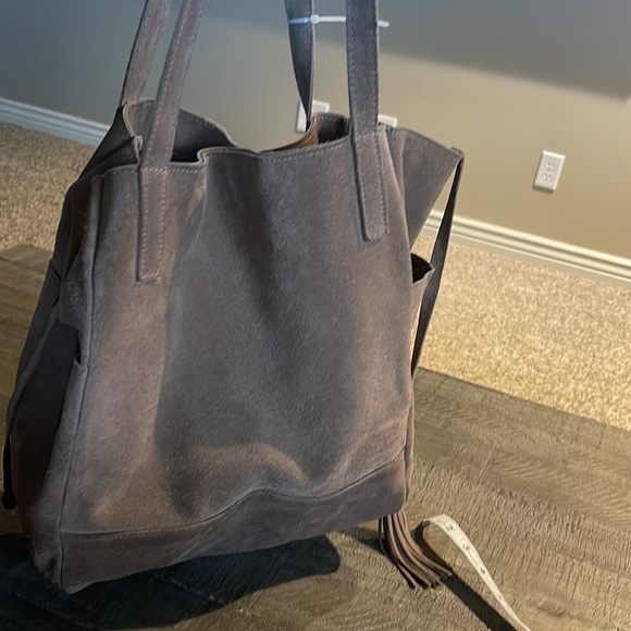 Sundance suede bag Italian leather - Picture 9 of 11